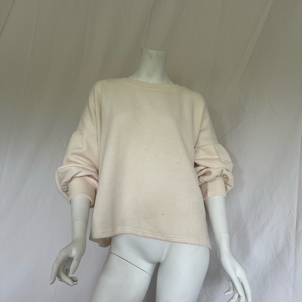 Cream sweater